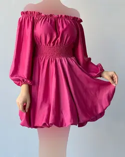 پیراهن عروسکی شبنم کد 9366 (۲)