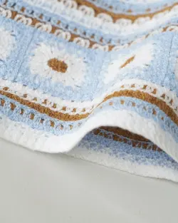 کراپ قلاب بافی بابونه کد 1057