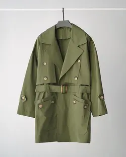 ترنچ کت کوتاه ماه نیلا کد 1074