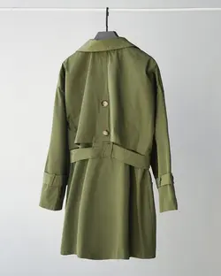 ترنچ کت کوتاه ماه نیلا کد 1074