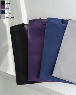 بلوز ساده یقه گرد (مردانه) کد 1101
