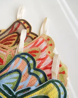 کراپ قلاب بافی پروانه کد 1129