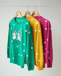 بلوز آستین بلند Rabbit کد 1156