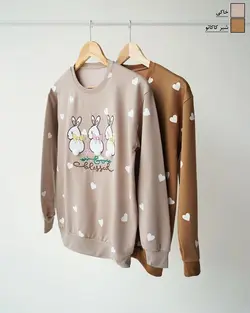 بلوز آستین بلند Rabbit کد 1156