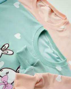 بلوز آستین بلند Rabbit کد 1156