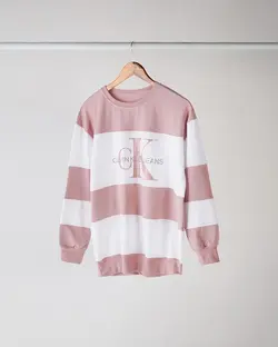 بلوز آستین بلند CK کد 1145