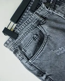 شلوار جین مام فیت مردانه کد 1214