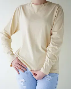 بلوز ساده پاستلی کد 1277