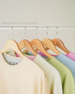 بلوز ساده پاستلی کد 1277