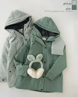 کاپشن کوتاه طیلا (ارسال رایگان) کد 1335