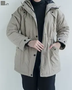 کاپشن کوتاه طیلا (ارسال رایگان) کد 1335