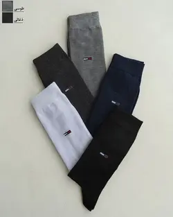 جوراب ساقدار مردانه پاریز کد 1406