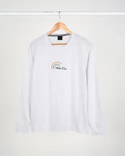 بلوز آستین بلند رنگین کمان کد 1426