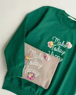 بلوز دورس چاپی  Ma be کد 1460