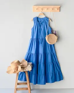 پیراهن لینن آرام کد 9320 (۲)