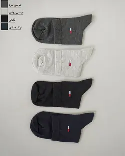 جوراب مچی نیم ساق مردانه تامی کد 1539