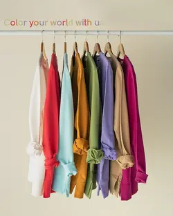 بلوز دورس رنگی ژاکلین 5 کد 1578