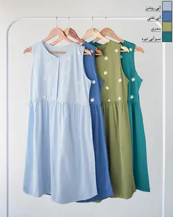 سارافون چاپی گل بابونه کد 1665