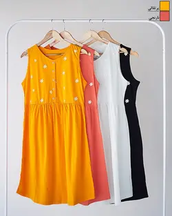 سارافون چاپی گل بابونه کد 1665