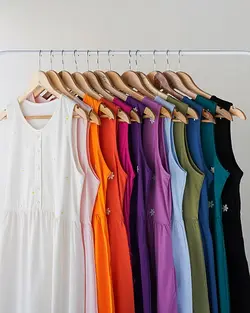 سارافون چاپی گل بابونه کد 1665