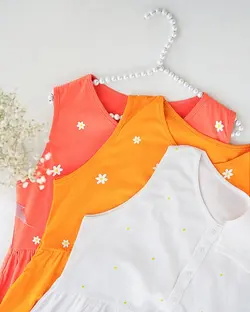 سارافون چاپی گل بابونه کد 1665