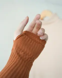 بلوز بغل گت دار فرنوشا کد 1660