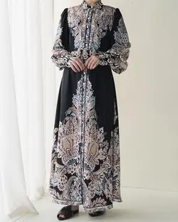 پیراهن بلند ترمه کد 1653