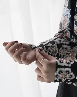 پیراهن بلند ترمه کد 1653