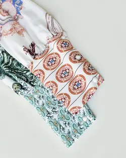 پیراهن بلند ترمه کد 1653