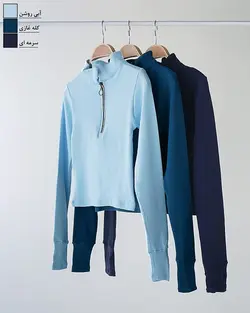 بلوز کبریتی زیپدار آرتمیس کد 1636