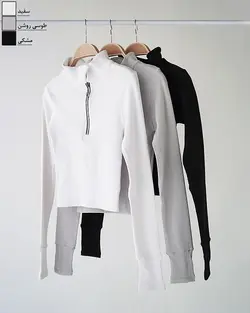 بلوز کبریتی زیپدار آرتمیس کد 1636