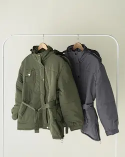 کاپشن پشت کمرکش تهمینه کد 1644