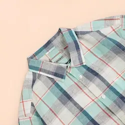 4175-پیراهن چهار خونه مردانه