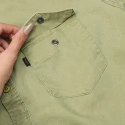 4134-پیراهن آستین کوتاه کتان مردانه