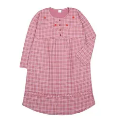 4004-تونیک چهارخونه رز