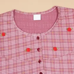 4004-تونیک چهارخونه رز