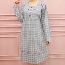 4004-تونیک چهارخونه رز