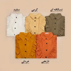 3981-شومیز چین دار درسا