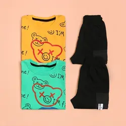 3921-ست تیشرت شلوارک bearon (کودک)