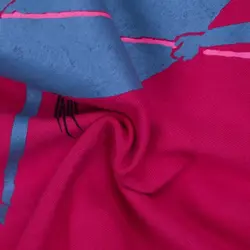 3300-بلوز آستین بلند دورنگ