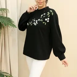 3900-بلوز آستین بلند شکوفه