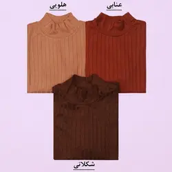 3074-بلوز یقه اسکی