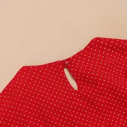 3894-پیراهن خالخالی نخی