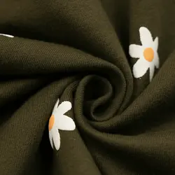 3813-بلوز آستین بلند بابونه