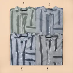 3710-شومیز راه راه سونا