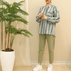 3710-شومیز راه راه سونا