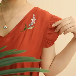 3689-سارافون عروسکی گلدوزی