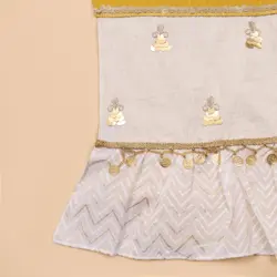 3565-شال بغل پولک دوزی