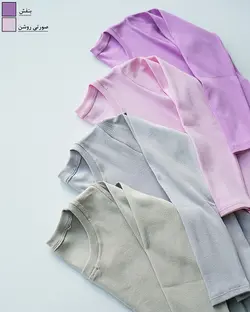 بلوز یقه گرد زمرد کد 1753