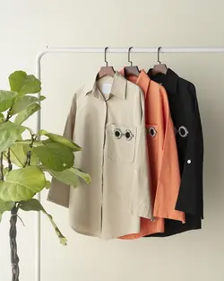 شومیز لینن خرجکار عینک کد 1878